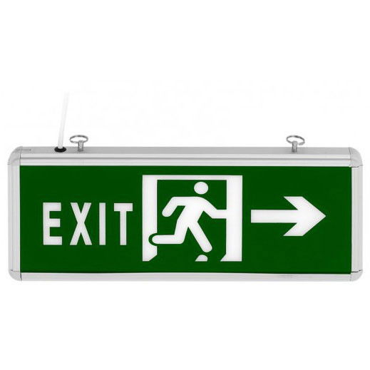 Elmark LED vészvilágító lámpatest, kétoldalas "Exit", 360x150 mm, 35 lm, 3 W termék fő termékképe