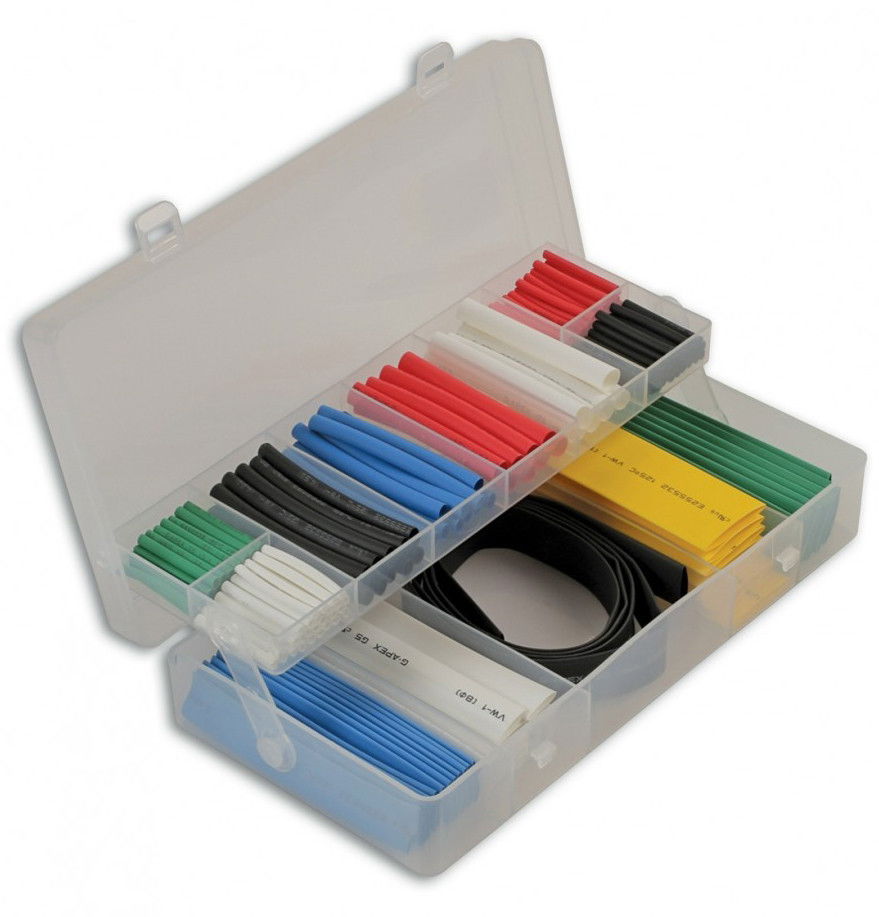 Connect CON-36818 profi színes zsugorcső készlet, 2-18 mm, 171 darabos termék fő termékképe