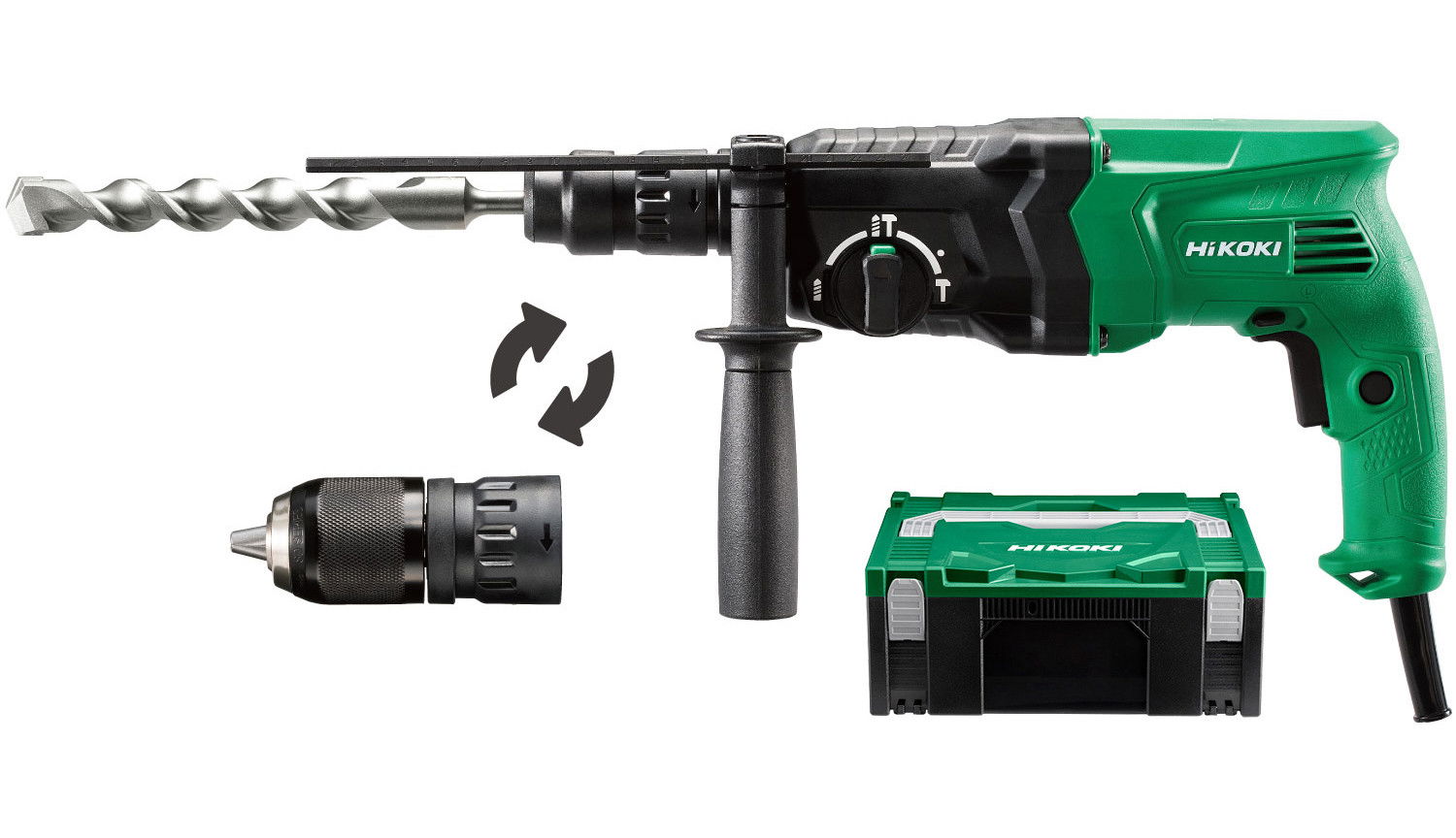 HiKoki DH24PMHW1Z SDS-plus fúró-vésőkalapács (Hitbox kofferben) termék fő termékképe